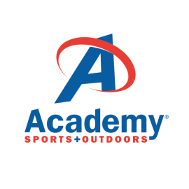 Academy Sports logo for their truck advertising campaign