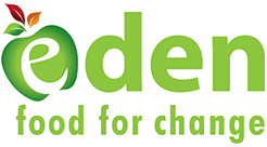 Eden Food Bank logo for their truck advertising campaign
