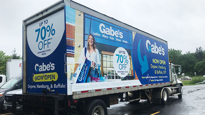 Truck Advertising photo of Gabes with up to 70% off