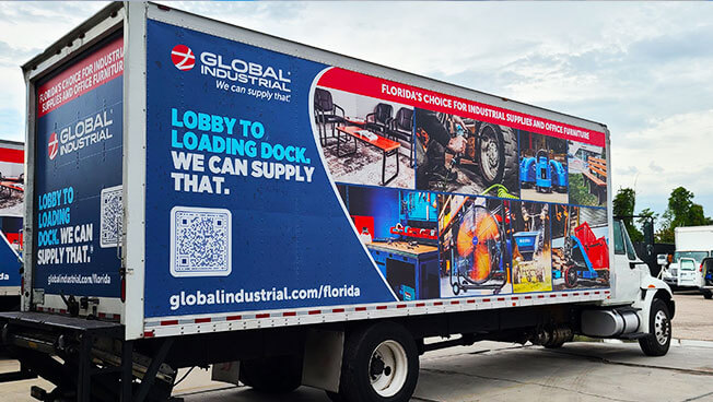 Mobile Ads for Global Industrial travelling in Orlando