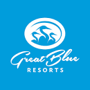 Great Blue Resorts logo for their truck advertising campaign