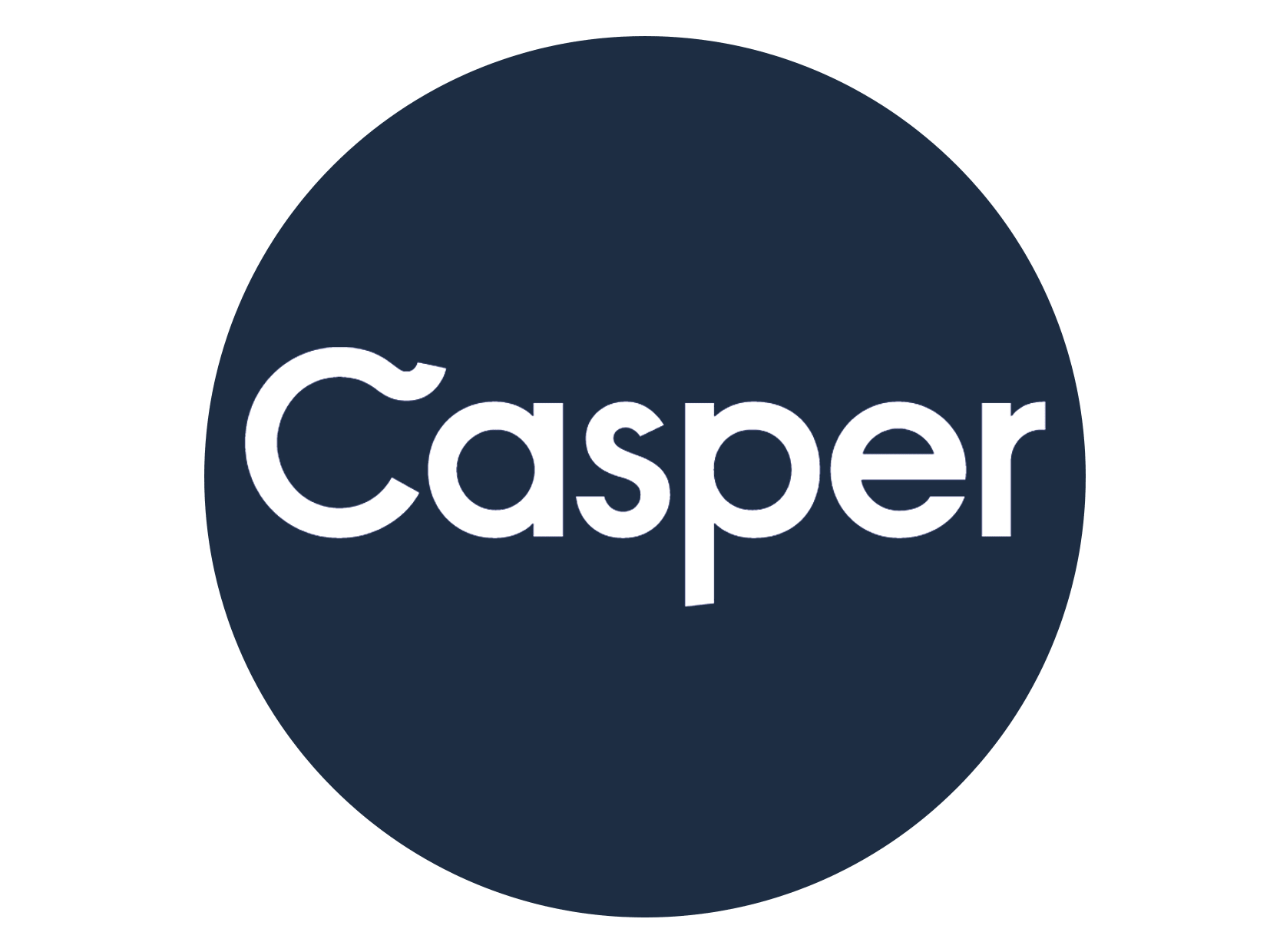 Casper logo for billboard advertising