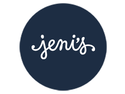 Jeni’s Ice Cream logo of OOH ads