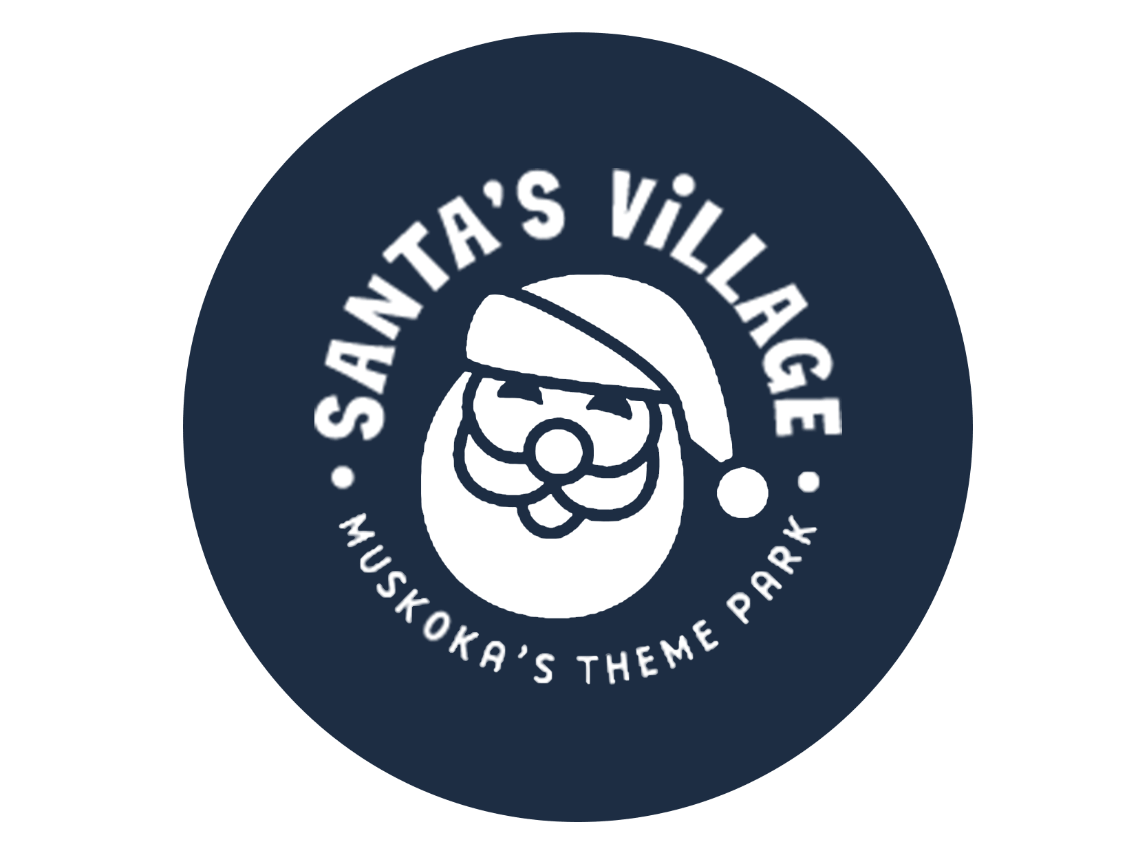 Santas Village logo for Outdoor Advertising