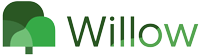 Willow logo for their truck advertising campaign