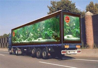 aquarium 3D ad