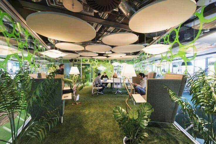 Green office space