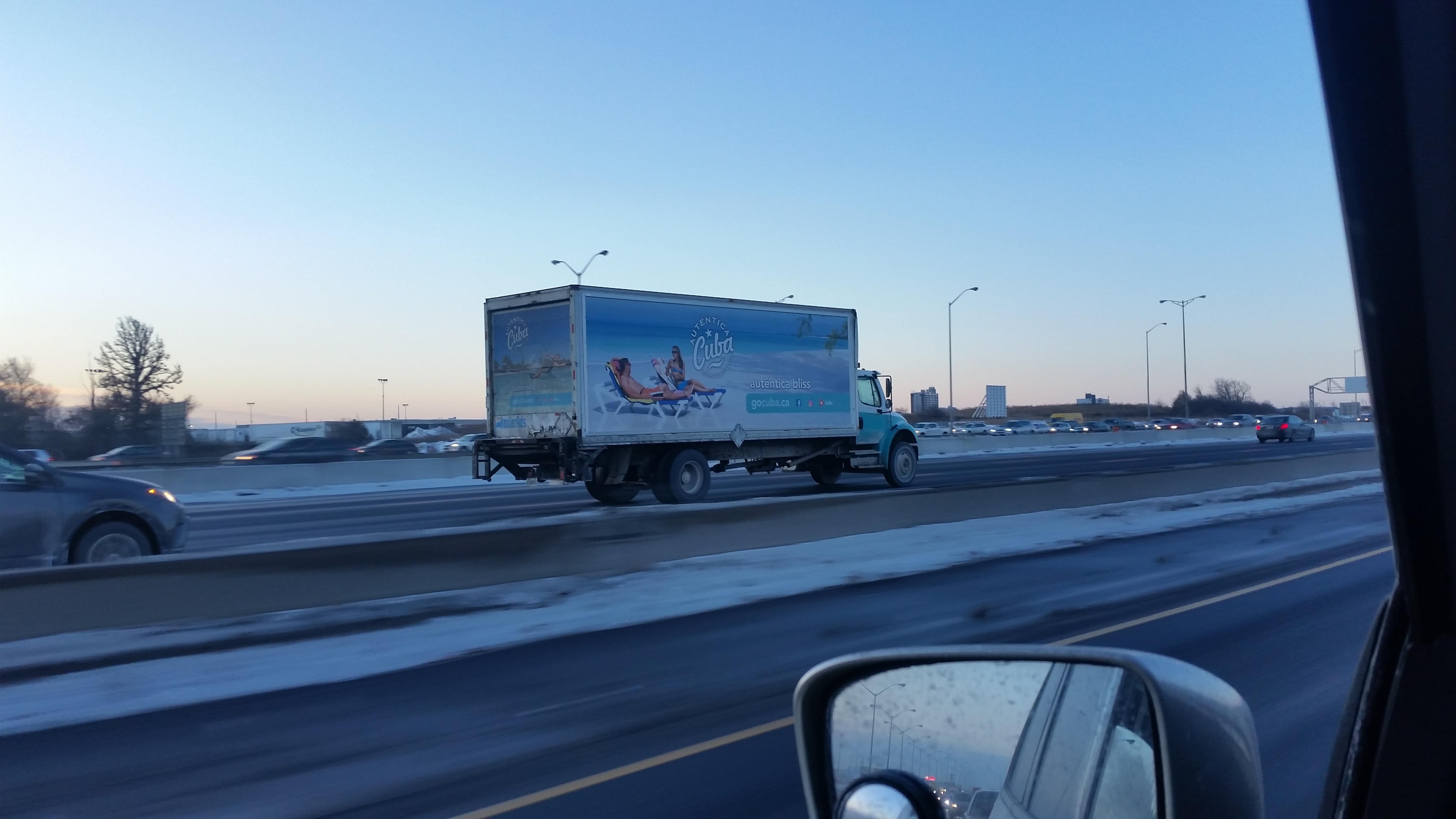 Moving Billboard, Truckside Advertising, Mobile Billboard