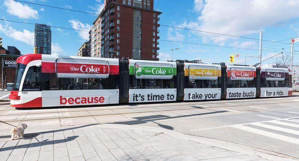 The TTC sees no shortage of billboard messages, as they make their way onto vehicles or inside their walls