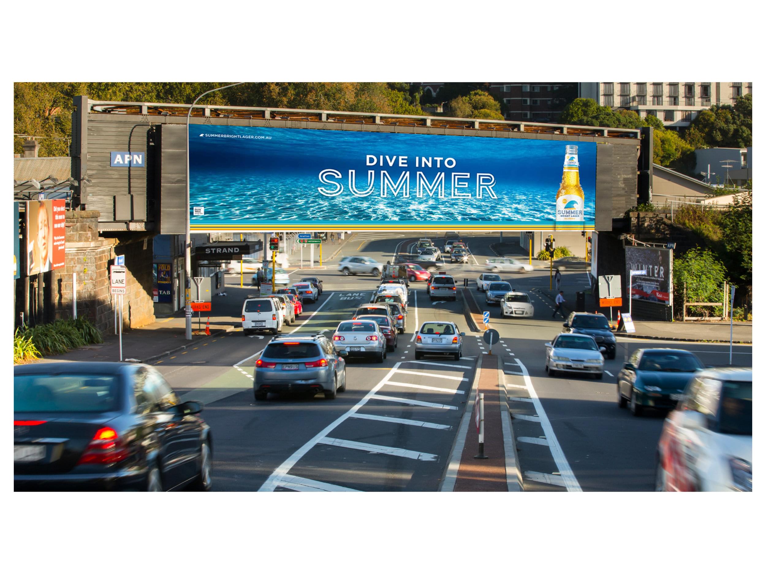 Creative Summer OOH Billboard