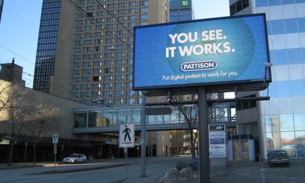 An Image of a Digital billboard