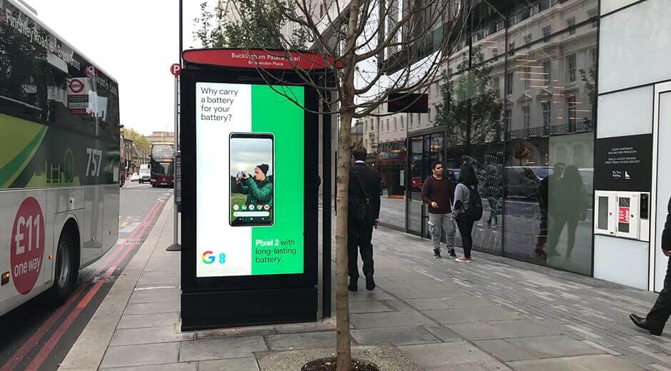 Google launched a data-driven digital OOH that influenced consumer's buy