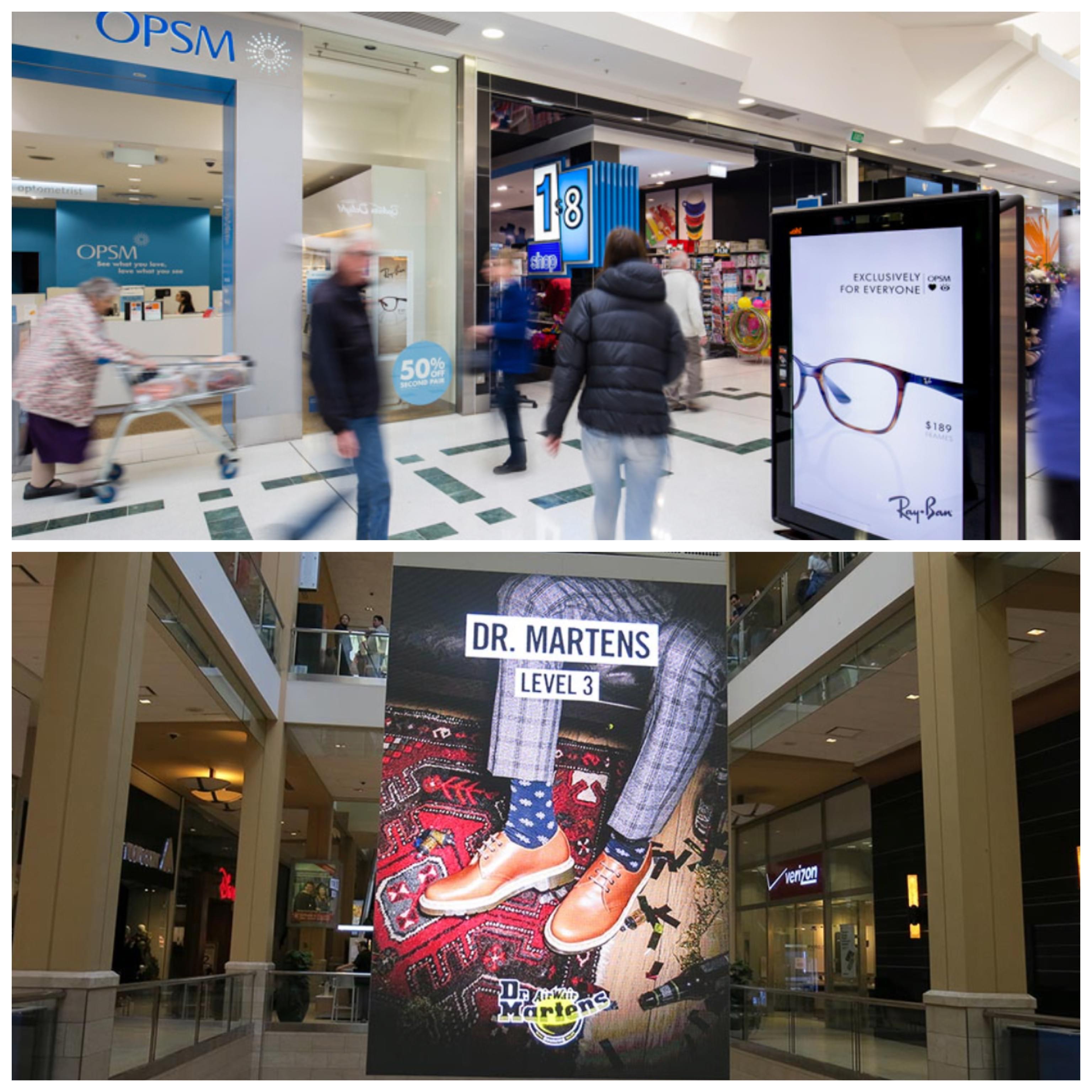 shopping Mall digital billboard Advertising 