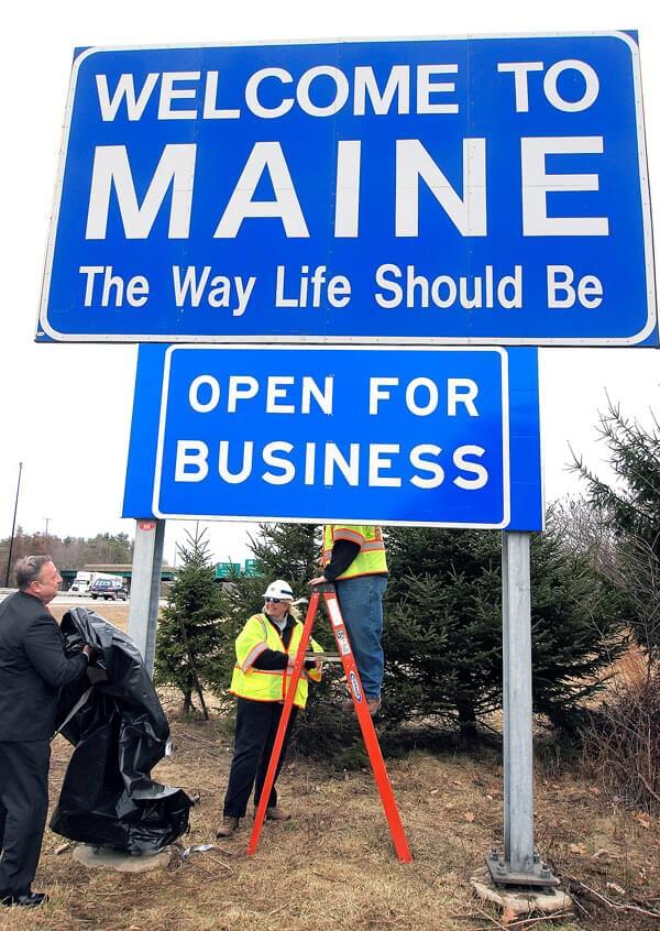 Maine went from having a billboard craze to eliminating them altogether