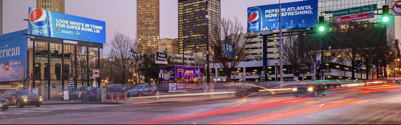 Pepsis guerilla marketing in Atlanta