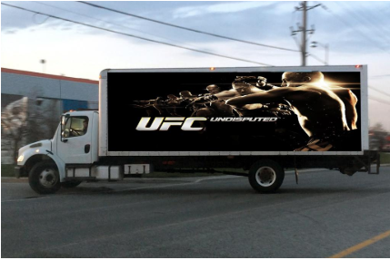 Our UFC truck is aiming at consumers armed to battle