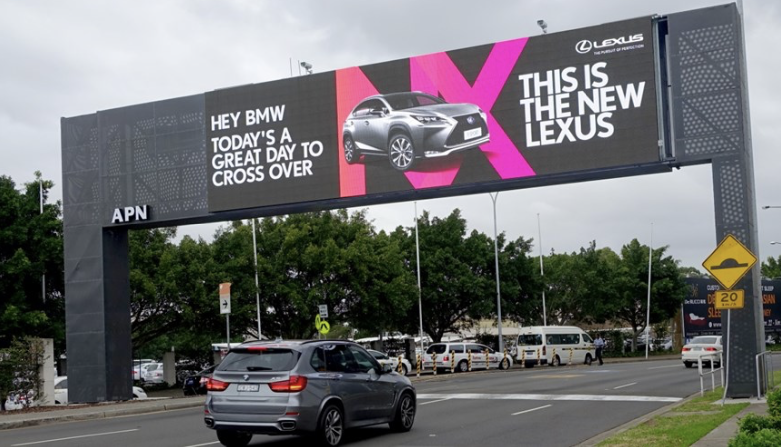 example of a smart billboard