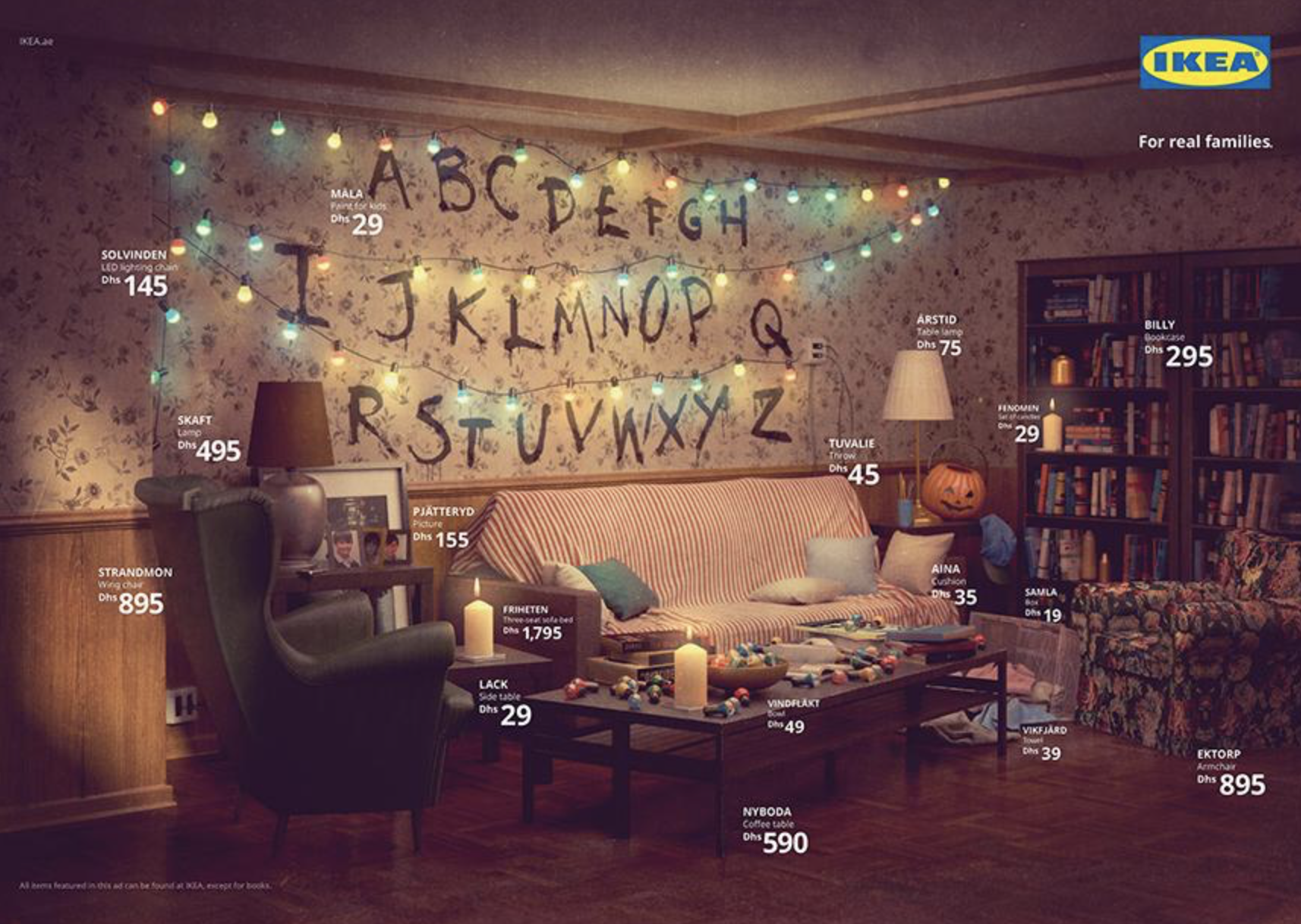 This "Stranger Things" inspired room was made by IKEA