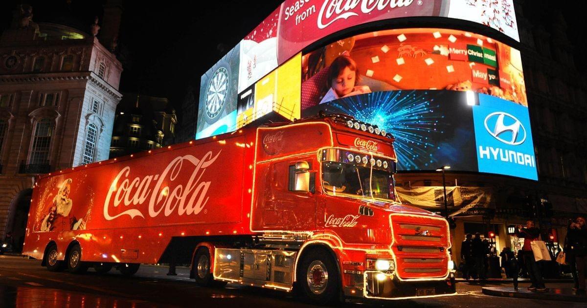 Coca-Cola cracks up happiness during the holidays