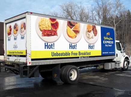 Truckside advertising is an attention-grabbing alternative to transit ads