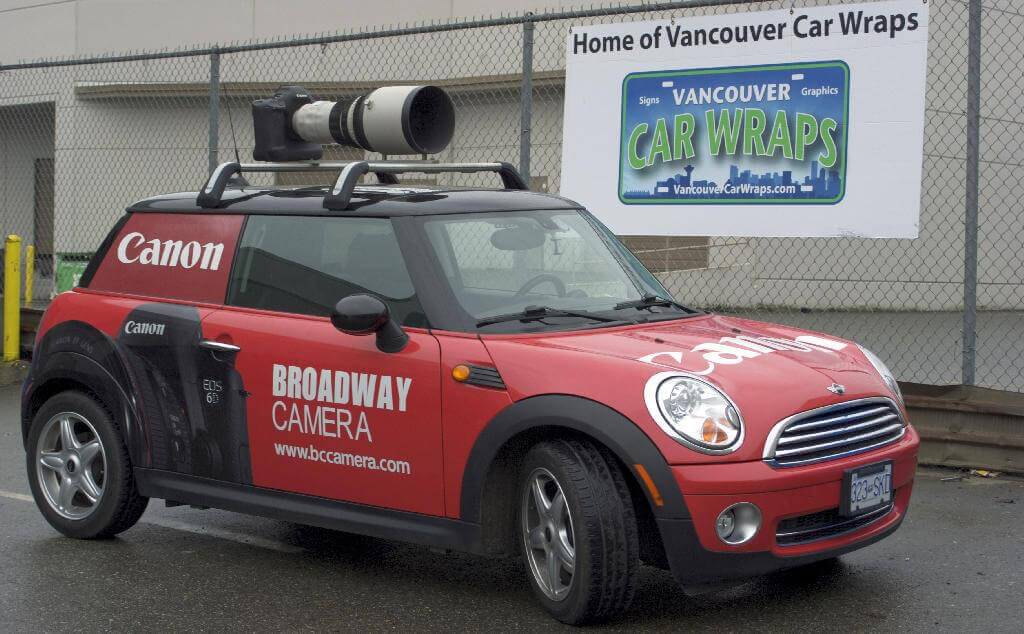 Locally crafted promotions give car wraps a community creation