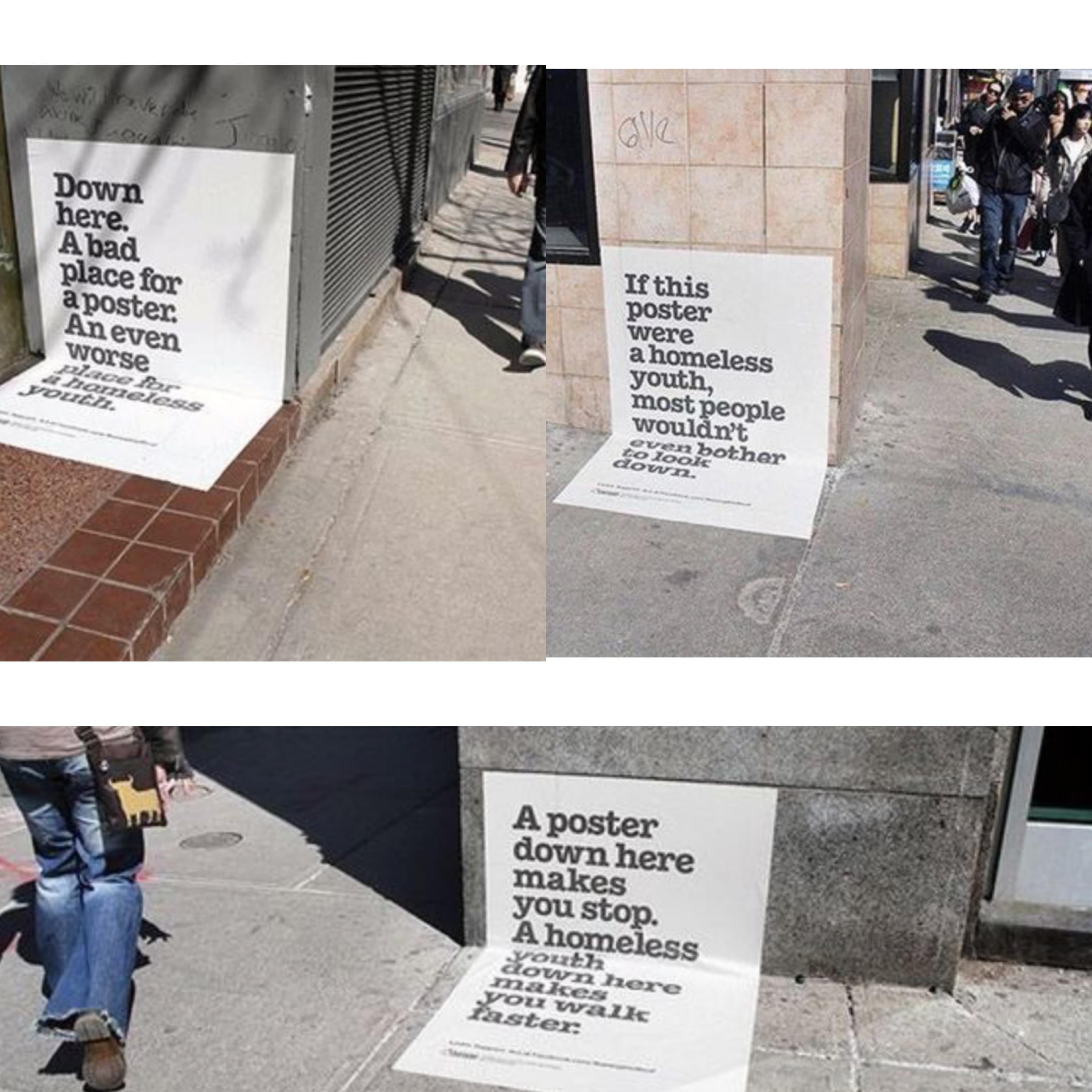 This guerrilla campaign pulls at the heartstrings of people passing by