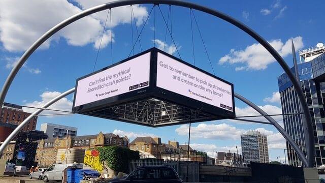 Google's voice assistant connected with outdoor audiences brilliantly
