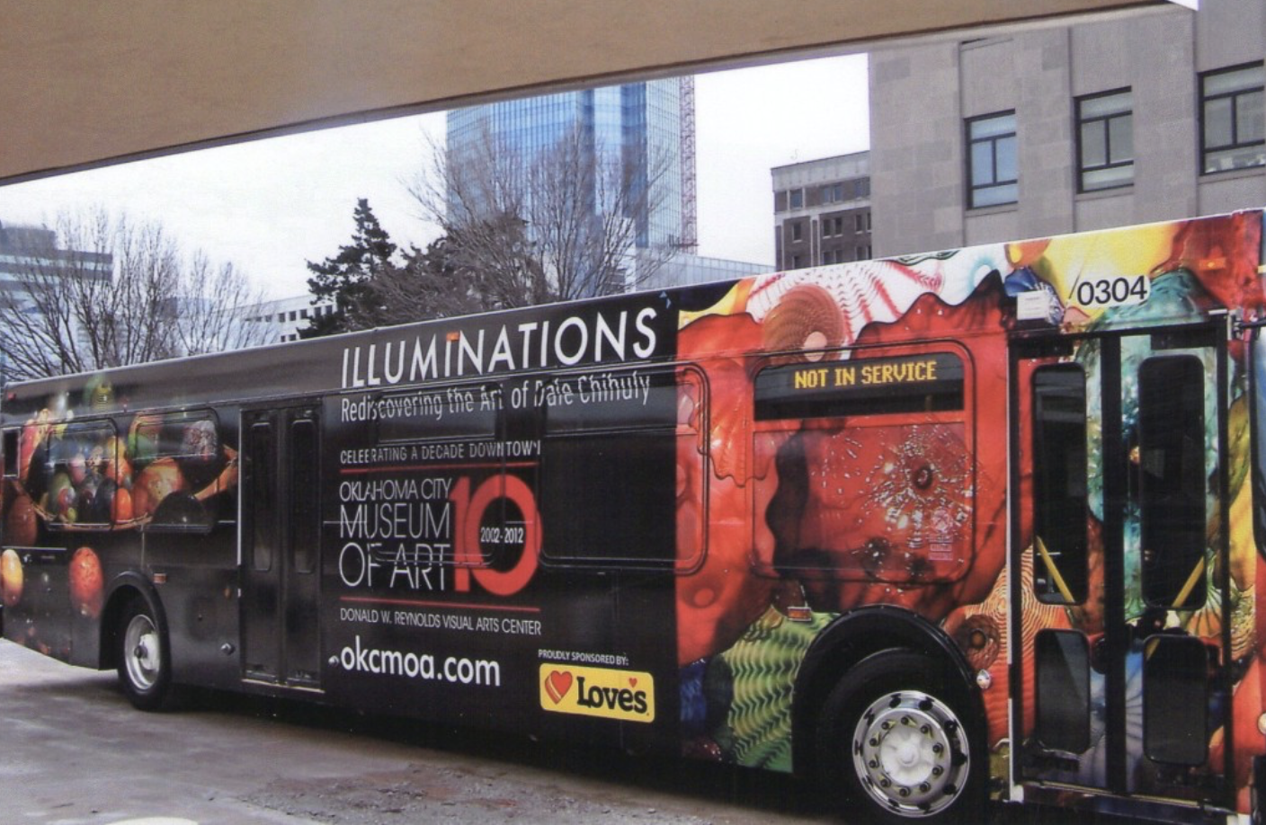 Bus wrap Advertising 