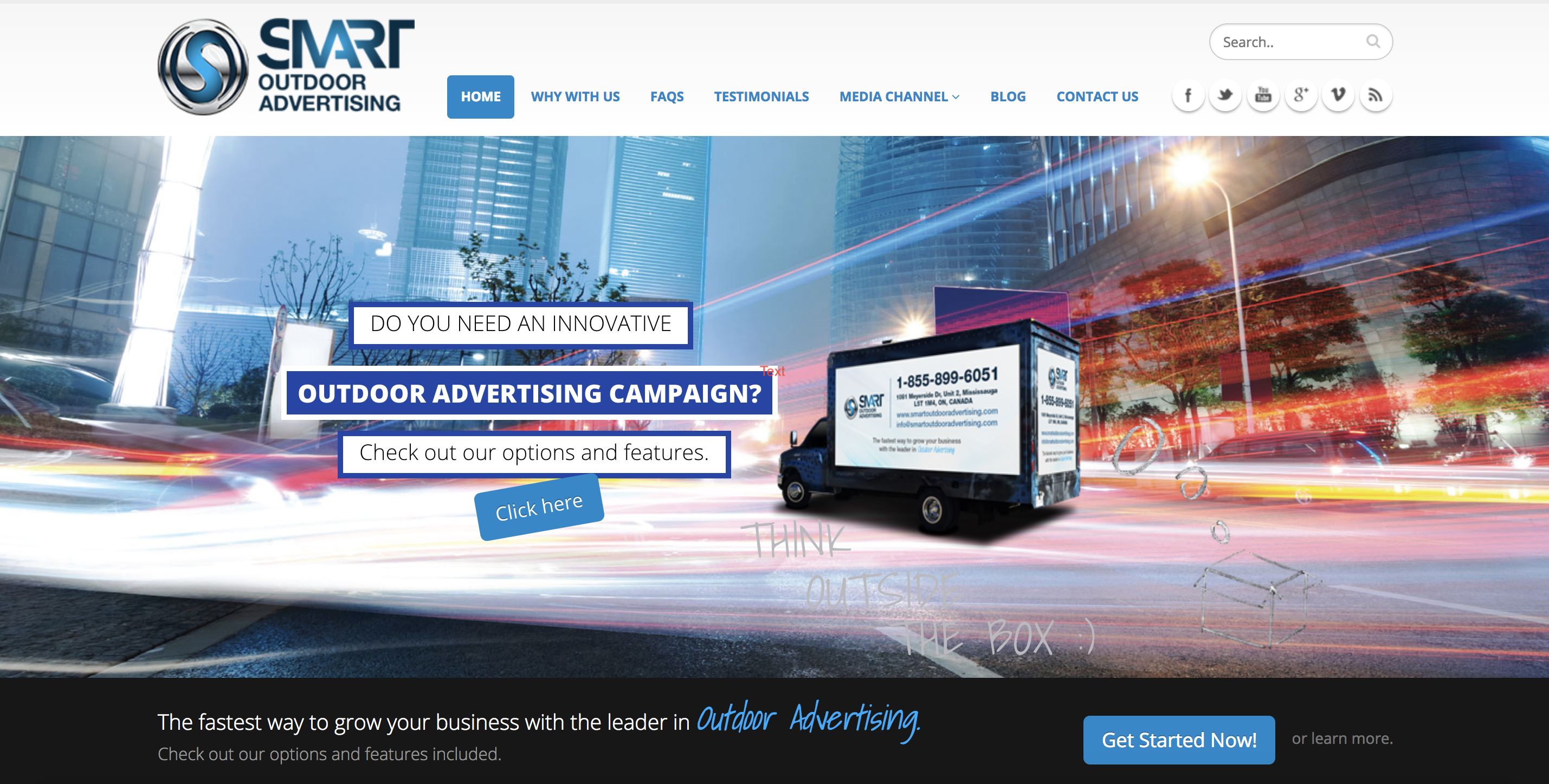 smart outdoor advertising website-1 mobile billboards advertising ooh out-of-home outdoor media marketing moving billboards truck advertising