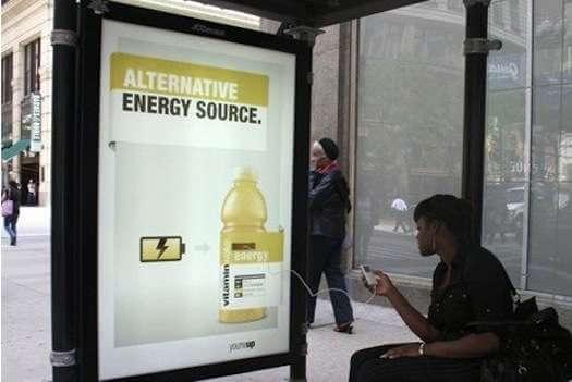 A phone charging digital billboard allows the consumer to interact with the brand in a way that makes their life easier