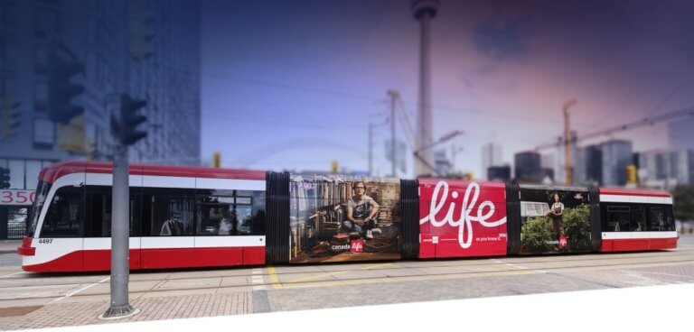 canada life billboard