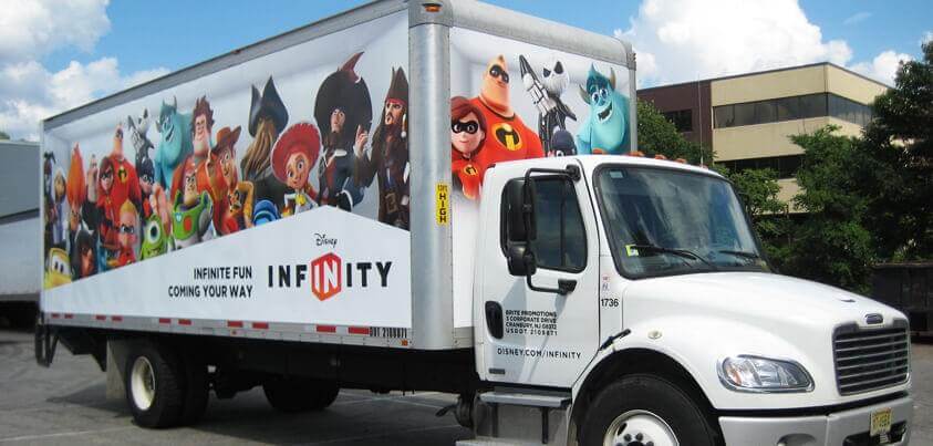 Infinity moving billboard